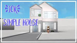 01082020 constructing a aesthetic 17k bloxburg houseif you loved make certain to smash that like button and subscribeill see you guys in my subsequent video. 10k House Bloxburg Simple Youtube