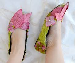 Reserved Fairy Shoes Daisies Fairy Shoes Fairy Costume Fairy Dress