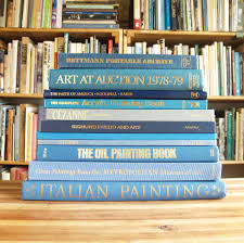 Collection Of 11 Large Coffee Table Books On Art In Blue Bindings Free Us Shipping Italian Paintings Painted Books Great Paintings