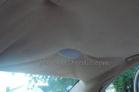 Headliner Material Falling Down Roof Sagging Mb Medic