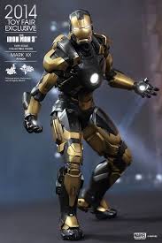 Black And Gold Iron Man Action Figure Black And Gold Thor Toy Google Search Hot Toys Iron Man Iron Man Iron Man Armor