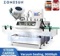 Vacuum Capping Machine – Automatic Sealing for Bottles & Jars