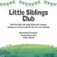 Little Siblings Club, Ages 3+ event image