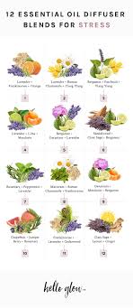 12 Essential Oil Diffuser Blends For Stress Hello Glow