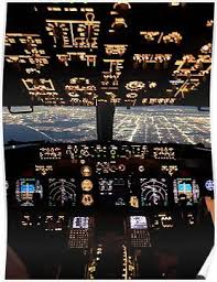 Cockpit Poster By Flyagain In 2020 Cockpit Aviation Training Air Show