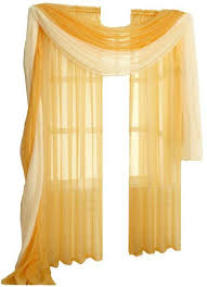 ستارة وشاح طويل شيفون مقاس 150 250 سم أبيض سمنى وبرتقالى موديل ac 6004 furniture decor home furniture decor