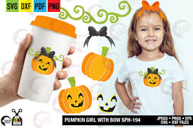 Cutest pumpkin in the patch! Halloween Girly Pumpkin Svg Ambillustrations Com