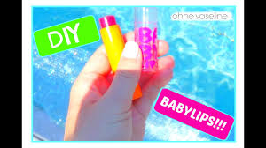 Die möglichkeiten reichen von parfait über gefrorene früchte bis hin zu eis am stiel! Diy Babylips Ohne Vaseline Deutsch Youtube