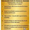 One of the things that i hated the most when i was first starting my financial freedom journey was that there was soooo much information, it made it overwhelming to actually get started. 1