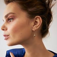 Ruby Ball 14 Ayar Altın Kadın Küpe