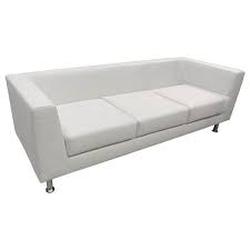 We have all sorts of cozy sofas to choose from, so you can find a seating solution to sink into that matches a look you love, too. Infiniti 3 Seater Sofa Hire White Leather Easyeventhireuk