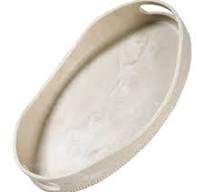 Amazon.com: Beige Travertine Marble Serving Tray with ...