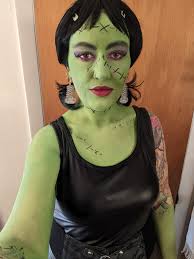 When your wife likes to dress up for Halloween you carve some fitting  earings.