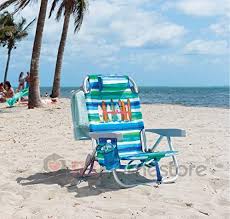 Tommy Bahama Backpack Chair Insulated Cooler Pouch 5 Positions Ocean Stripes In 2020 Backpacking Chair Backpack Beach Chair Portable Camping Chair
