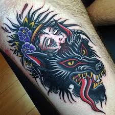 Check spelling or type a new query. Traditional Tattoo Wolf Head Novocom Top