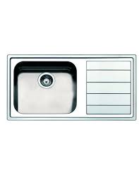 Kitchen sink overflow blanking plate. Clearwater Kitchen Sinks The Linear 1 0 Bowl Sink Drainer Handed Stainless Steel Lib100