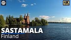 Finland City Walks: Summer Evening Walk through Sastamala City ...