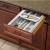 Double Layer Cutlery Tray