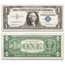 1957 1 Silver Certificate Star Note Choice Crisp Uncirculated Littleton Coin Company