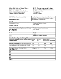 Dynamic Tattoo Ink Msds Fill Online Printable Fillable Blank Pdffiller