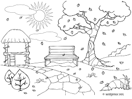 Dessins Gratuits A Colorier Coloriage Saison Automne A Imprimer