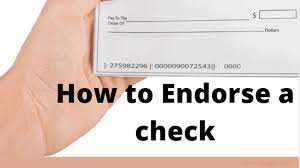 A check written specifically to you is a simple matter to cash. Endorse A Check How To Endorse A Check To Someone Hitch Free