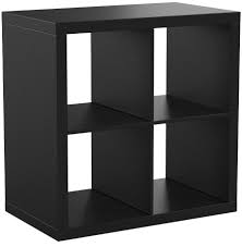 Relooking meuble kallax 4 cases. Amazon Com Ikea Kallax 4 Shelving Unit Black Brown Home Kitchen