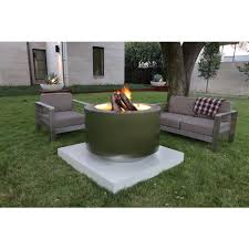 There is no need to tend to the fire to keep it going as there would be. Stainless Steel Round Fire Pits L Wood Burning With A Fire Ring L Watch The Video
