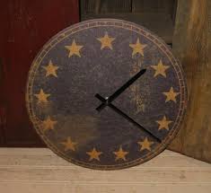 Check spelling or type a new query. Americana Wall Clock Navy Blue 13 Star Primitive Home Farmhouse Colonial Decor Americana Primitive Decorating Country Colonial Decor Primitive Home