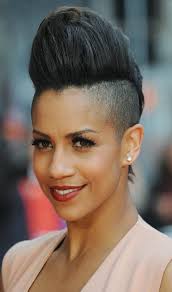 Black Female Actress With Short Hair Amazing Pompadour And Quiff Haristyles Pompadour Hairstyle Punk Hair Hair Styles