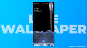download new water falling from cutout samsung galaxy s10 wallpaper a new clever way to samsung galaxy wallpaper samsung galaxy lock screen wallpaper iphone