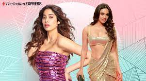 #janhvi kapoor #manish malhotra #jahnvi kapoor #bridal #aesthetic #gifs* #mehak. It Is The Season Of Bling Janhvi Kapoor And Kiara Advani Show Us How To Do It Right Lifestyle News The Indian Express