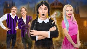 Света кемер как уэнсдей в кампусе новой школы ! - BEST XXX TUBE