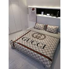 Shop from headboards, mattresses, beds and bed frames and bedroom benches and ottomans from at. Gucci Bedsheet Set With Comforter Furniture Home Living Bedding Towels On Carousell