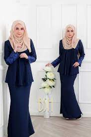 Sangat sesuai bagi anda yang mengutamakan ciri minimalis dalam majlis perkahwinan anda. Fesyen Kurung Terkini