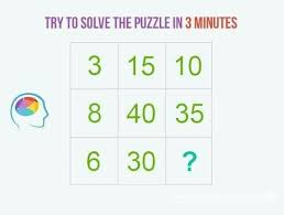Free math puzzles for all grade levels! Try To Solve The Puzzle In 3 Minutes Brain Math Maths Puzzles Math Challenge