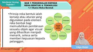 Maybe you would like to learn more about one of these? Topik 01 Pengenalan Kepada Reka Bentuk Dan Teknologi My E Tuition