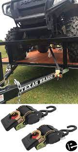 Erickson Re Tractable Ratchet Straps W Buttons Bolt On 2 X 5 1 2 1 333 Lbs Qty 2 Erickson Kayak Trailer Trailer Accessories Utv Trailers
