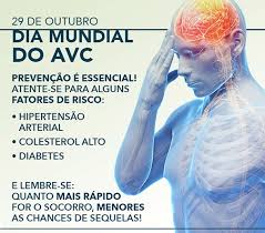Resultado de imagem para Dia Nacional do acidente vascular cerebral