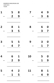 Tambah dan tolak add to my workbooks (2) download soalan latih tubi matematik tahun 1 ini adalah himpunan soalan soalan yang telah disumbangkan oleh beberapa guru matematik di seluruh malaysia. Tolak Online Worksheet