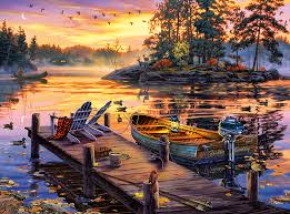 Maybe you would like to learn more about one of these? Buffalo Games Darrell Bush Morning Paradise 1000 Piece Jigsaw Puzzle Walmart Com Walmart Com