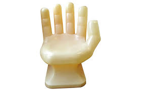 Pop Plastic Hand Chair 1960s Hand Chair Molded Plastic Chairs Molded Chair