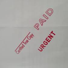 Certified true copy stamp designed for notaries public. 3 For 7 Urgent Paid Certified True Copy Rubber Stamp Chop Books Stationery Stationery On Carousell