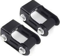 Rear Leaf Spring Shackle Kit Replacement for S10 Blazer GMC Jimmy Sonoma  Oldsmobile Bravada Selected Model Replaces 15665302 722-028 (2Kits Pack)
