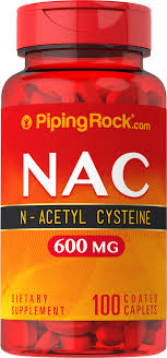 Nac was found to improve immune function and reduce the severity of influenza infections. N Acetyl Cysteine Nac 600 Mg 100 Coated Caplets Pipingrock Health Products