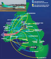 Aer Lingus Destinations Map Aer Lingus Regional Launches With 12 Routes; Only Three Not Previously  Operated By Either Aer Arann Or Aer Lingus | Anna.aero