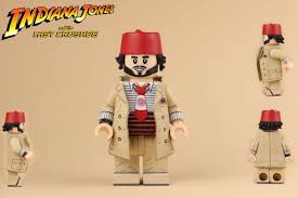 Custom Lego Indiana Jones Sallah Last Crusade Custom Lego Lego Indiana Jones Indiana Jones
