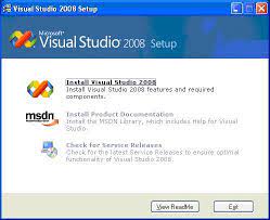 This package contains all the components of visual c++ libraries that are required to run applications developed with visual c++ sp1. Installing Visual Studio 2008 Microsoft Net