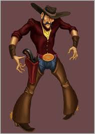 Cartoon sheriff ans american tribes teepee. Cowboy By Braga76 Famous People Cartoon Toonpool