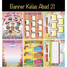 Parking lot geniuses' first project. Set Banner Kelas Abad 21 Jadual Kelas Reward Chart Parking Lot Shopee Singapore